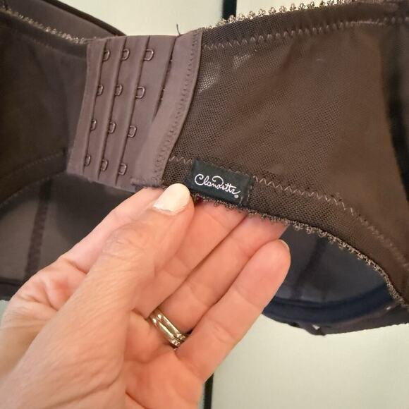 Claudette Longline Balconette Bra Underwire Plus Size Bra 38FF Lingerie New - Picture 8 of 11